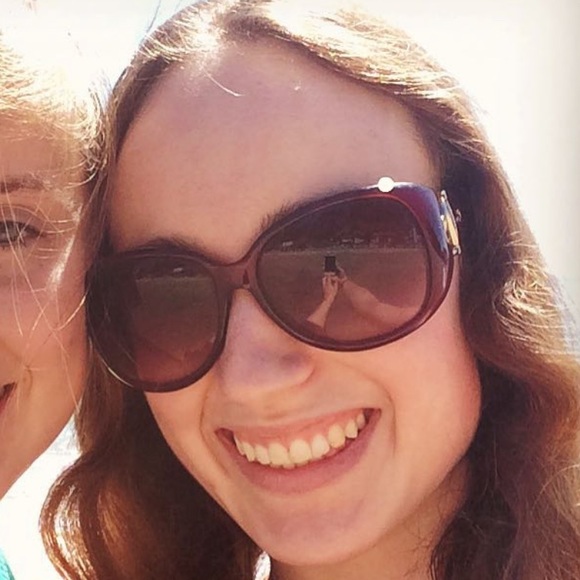 Authentic GUCCI oversized red sunglasses - Picture 5 of 7